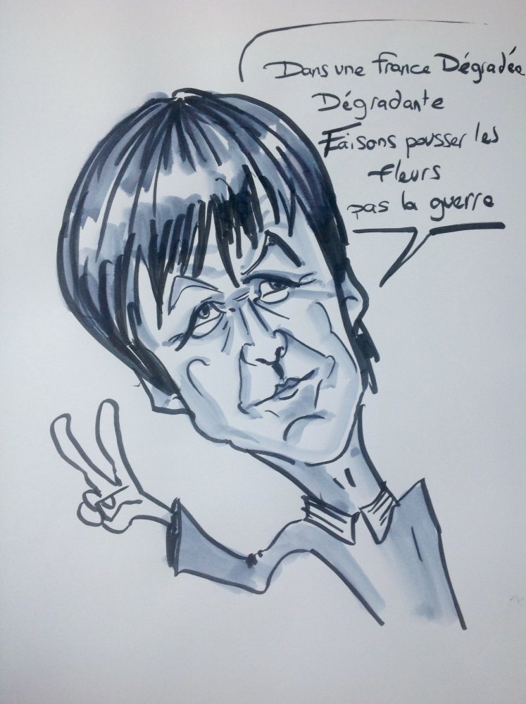 Caricature Nicolas Hulot 
