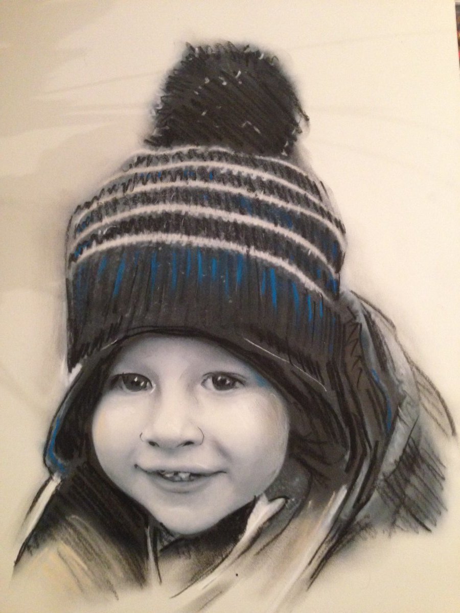 commander un portrait dessin enfant online