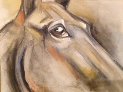 peinture cheval