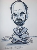 Caricature Édouard Philippe